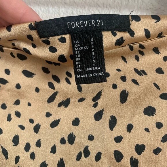 Leopard silk skirt - Picture 4 of 5